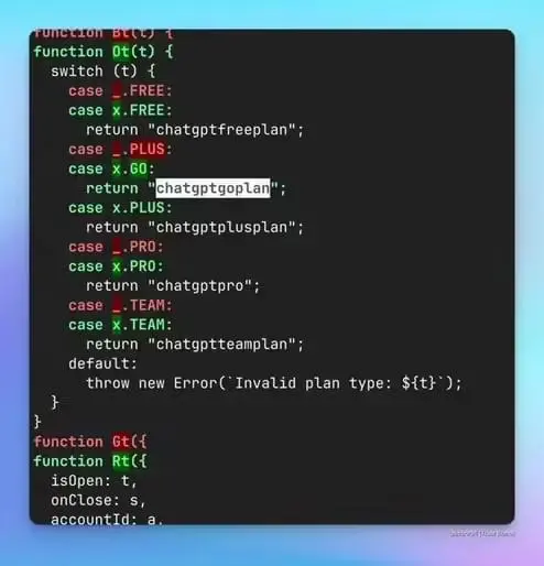 月費10美元?OpenAI被曝為輕度ChatGPT用戶推Go最親民訂閱 GPT