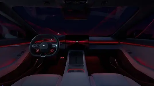 小鵬P7新車預熱：搭載同級最大87英寸AR-HUD、行業(yè)首發(fā)Touch Pad