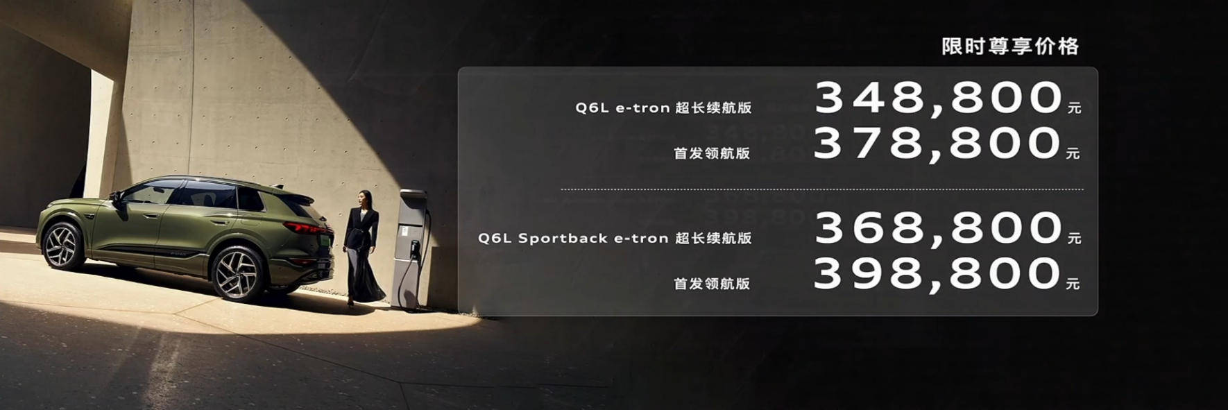 奧迪技術周:一汽奧迪A5L售23.98萬起/Q6L e-tron售34.88萬起