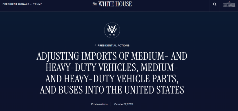 特朗普批準擴大美國汽車生產抵免,出臺進口卡車25%新關稅 特朗普批準擴大美國汽車生產抵免,出臺進口卡車25%新關稅